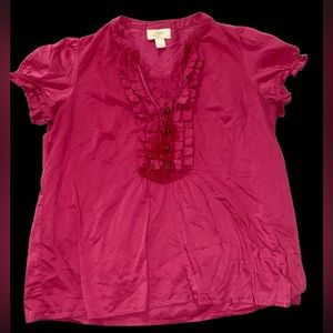 Ann Taylor:LOFT: petite: short sleeve shirt